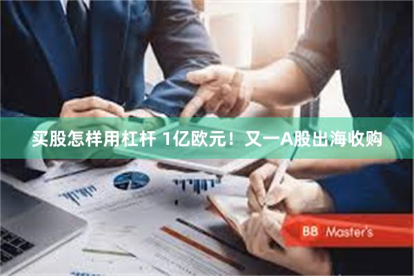 买股怎样用杠杆 1亿欧元！又一A股出海收购