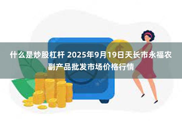 什么是炒股杠杆 2025年9月19日天长市永福农副产品批发市场价格行情