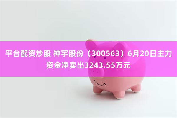 平台配资炒股 神宇股份（300563）6月20日主力资金净卖出3243.55万元