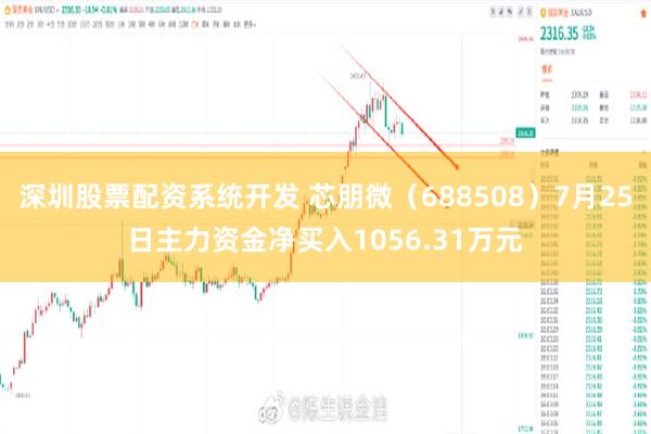 深圳股票配资系统开发 芯朋微（688508）7月25日主力资金净买入1056.31万元